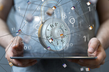 Poster - ybersecurity and information or network protection