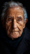 © EwaStudio - The Sad Face of Aging. Portrait of a Senior Gentleman