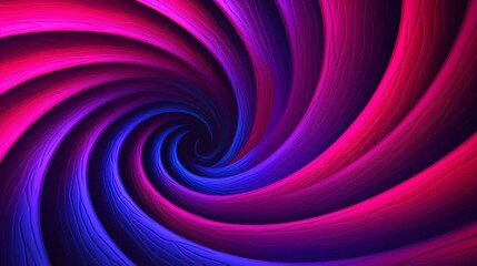 Aufkleber - Abstract background with the illusion of spirals, pink and blue neon lines