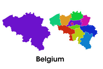  belgium map