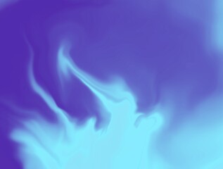 Wall Mural - dark and light blue smoke wallpaper illustration magical
