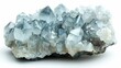 Apophyllite Crystal on White Background Generative AI