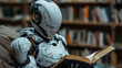 Zukunft der Bildung: Roboter in Universität liest Buch