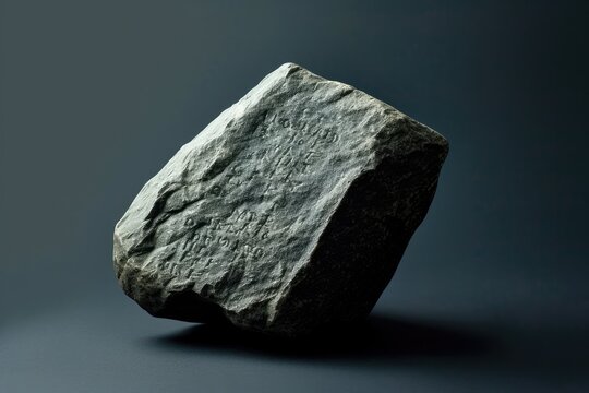 Space rock made from the translated text of an ancient alien story
