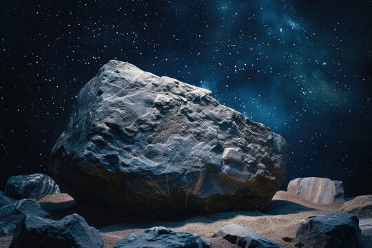 Space rock made from the translated text of an ancient alien story