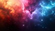 Colorful space galaxy cloud nebula. Starry night cosmos. Universe science astronomy. Supernova background wallpaper