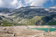 Naturjuwel im Nationalpark Hohe Tauern - das Ski- und Wanderparadies Weißsee Gletscherwelt. Blick zum Stausee mit den Gipfeln der 3.000er 