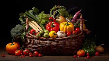 Poster - Autumn harvest of fresh raw carrot, beetroot and potatoes on soil in garden. Harvesting organic vegetables