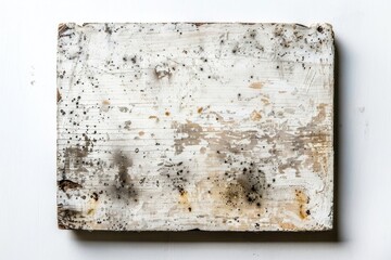 Aufkleber - A piece of wood covered in rust. Suitable for industrial concepts
