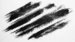 Abstract black and white brush stroke. Suitable for artistic projects