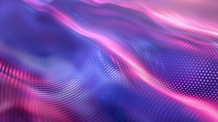 Poster - Abstract pink and blue wave pattern background. Suitable for design projects