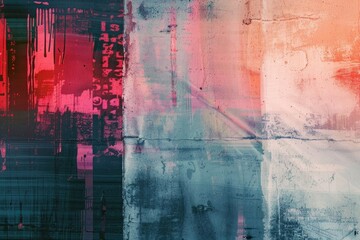 Poster - Colorful abstract painting suitable for various design projects