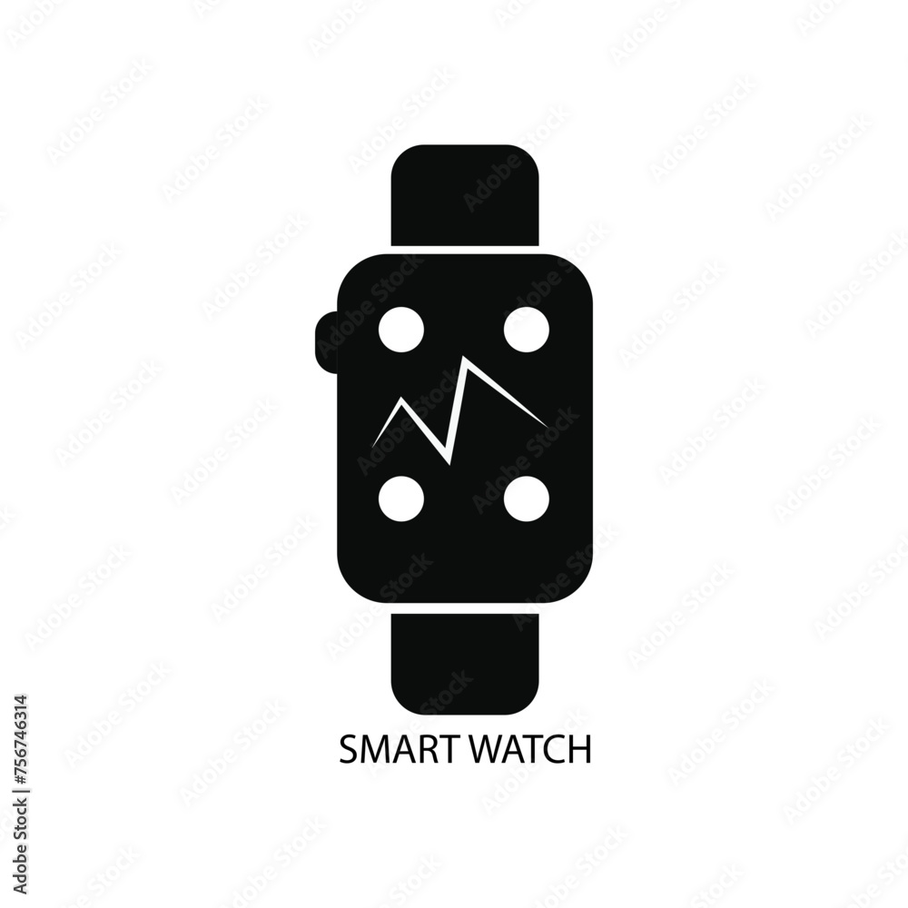 New model Apple and smart hand Watch, Realistic logo, design Set of ...