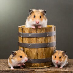 Poster - hamster