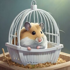 Wall Mural - hamster