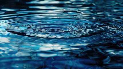 Close up of water surface with ripples, perfect for nature backgrounds