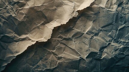 Poster - Detailed view of paper on a tabletop, suitable for business or education concepts