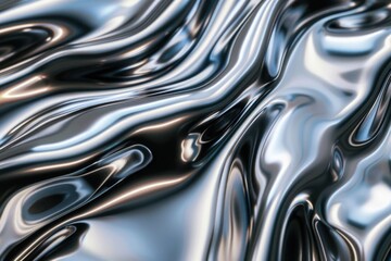 Poster - Close up view of a shiny surface, ideal for backgrounds