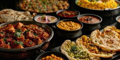 Poster - A table filled with an assortment of delicious foods, perfect for any occasion