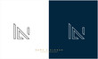 © art.creater786 - NL, LN, Abstract Letters Logo Monogram
