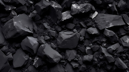  Coal mineral black color as background for geology or engineering projects