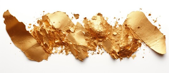 Wall Mural - a sprinkling of gold powder adds a touch of luxury to any dish. this edible art can elevate a simple