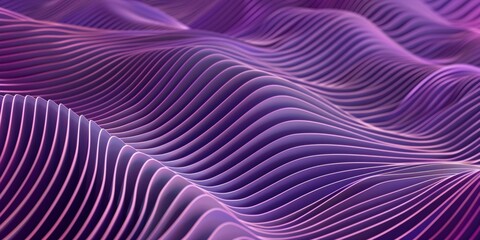 Wall Mural - A purple wave with a purple background - stock background.