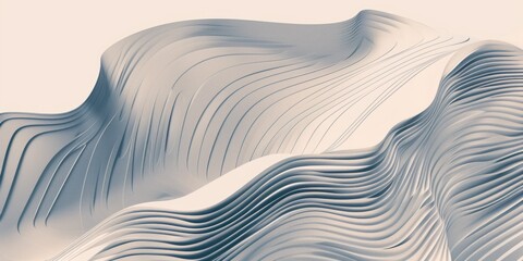 Wall Mural - A blue and white image of a mountain range with a lot of detail - stock background.