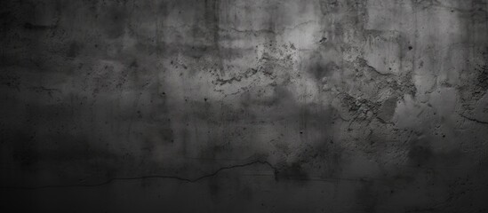 Poster - A monochrome photo capturing the tints and shades of a concrete wall, highlighting the pattern and darkness in still life photography