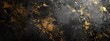 © Ilmi - Black and gold grunge background texture