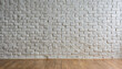 Whitewashed Vintage Brick Wall Panorama for Modern Design