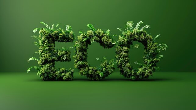 Textual representation of eco concept