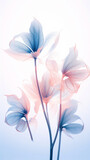 Fototapeta Motyle - Fresh and Colorful Spring Pattern Phone Wallpaper Graphic