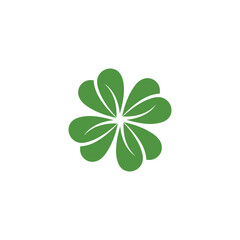 Wall Mural - clover icon vector