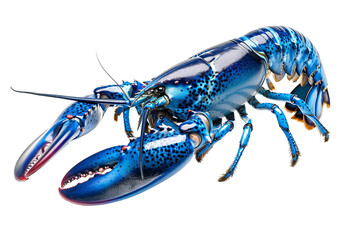 Blue Lobster isolated