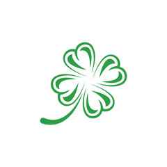 Wall Mural - clover icon vector