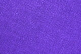 Fototapeta Zwierzęta - purple hemp viscose natural fabric cloth color, sackcloth rough texture of textile fashion abstract background