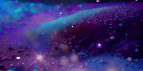 Wall Mural - background glitter blue purple