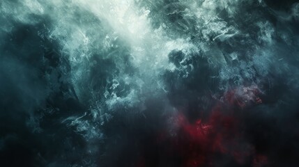 Wall Mural - Moody abstract background with dark tones and mysterious elements	