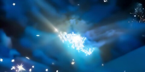 Wall Mural - scintillante Galaxie
