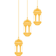 Sticker - Islamic Lantern Decoration