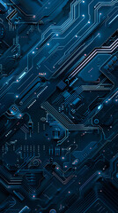 Poster - dark user interface screen displaying analytics and data