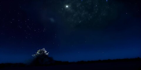 Wall Mural - sky with stars