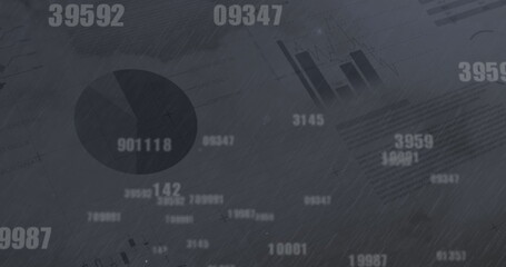 Poster - Image of numbers changing over statistics recording