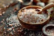 © Наталья Добровольска - natural white salt concept,mineral resource