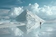 © Наталья Добровольска - natural white salt concept,mineral resource