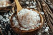 © Наталья Добровольска - natural white salt concept,mineral resource