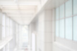 Fototapeta Nowy Jork - Blurred background : blur office with bokeh light background, banner, business concept