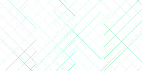 Aufkleber - Abstract seamless modern architecture white and blue color technology concept with geometric line. Simple block background with lines. Futuristic blueprint background with modern design.
