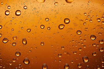 Sticker - Beer backdrop with water droplets